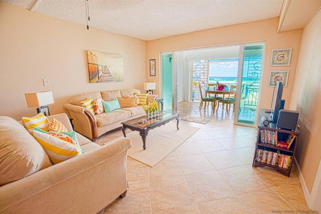 Gorgeous Ocean Views! Welcome To Bella Breeze! Beachfront 2Br 2Ba Sion Farm Exterior photo